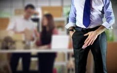 Gran corrida en la oficina cachonda