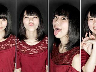 Japan Fetish Fusion: ¡La lengua larga y los besos de lengua virtual de...