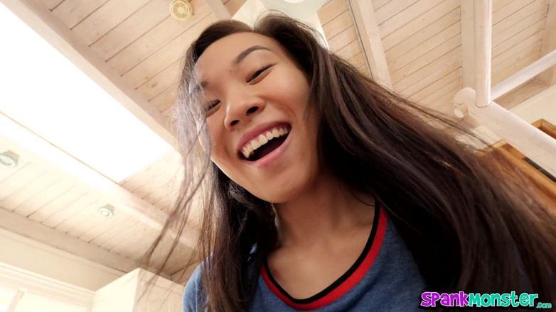 Spankmonster: Unglaubliche asiatische fickpuppe kimmy kimm - experten pOV-schwanzreiterin