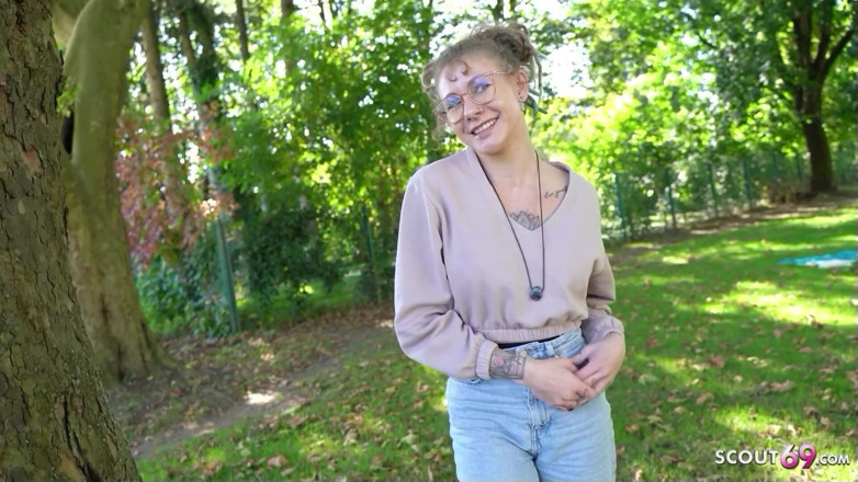 German Scout: German Scout - First Anal Creampie Sex for Tiny Teen Julia...