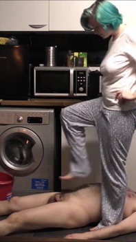 First time kitchen trampling
