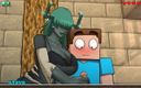 Visual Novel Collect LoveSkySan: Minecraft Horny Craft - パート 42 足と手コキ!by ラブスカイサンヘンタイ