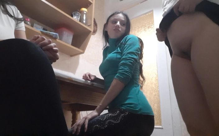 Lesbian-illusion: A Third came to our flat and fuck - ilusi lesbian