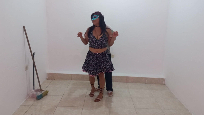 Exclusive Video!! Cleaning Assistant Has Sex at Work with Boss's Stepson (Anarusa)