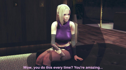 Waifu club 3D: Ino Yamanaka will jerk off your dick if you ask
