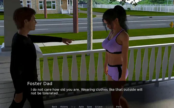 Dirty GamesXxX: How we met: Lonely cute girl in the big city-...