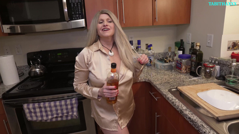 TabithaXXX: Horny Milf takes neighbor`s virginity