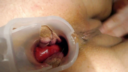 Putarankahotmilf: 操，用大玩具和手指张开我的菊花特写