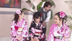 Pure Japanese Adult Video ( JAV): Three Japanese Babes Blow a ...