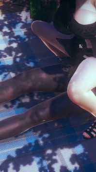 Beauty Chick Get Hard Fuck - 3D Animation