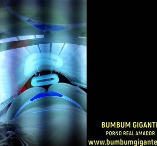 Camargo Hotwife: In the tanning machine showing off