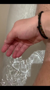 My Bath Was Full of Cum After I Jerked off There