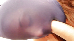 Nylon Xtreme: Nylonová modrá kuřba s encasement kouřením