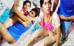 Hot Sexy Desi Indian Bhabhi Fucked Wearing a Saree, Called Friend's Stepsister Home and Fucked