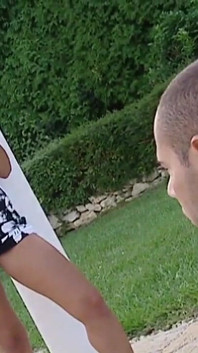 Eve Mendes a Slutty Mature with Small Tits and Brown Hair Gets Her Pussy Stretched and Wants Her Mouth Busy Outside
