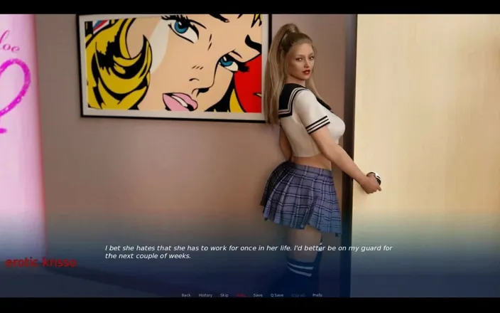 EroticKrisso: Daywalkers-stepsister in Short Skirt Tease Me