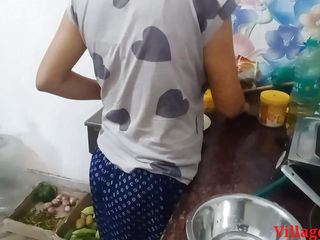 Villagesex91: Had Sex with Wife in Kitchen Wearing Red Saree