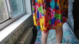 Hot Flower mini robe, trans, danse en solo, strip-tease, gros cul de trans