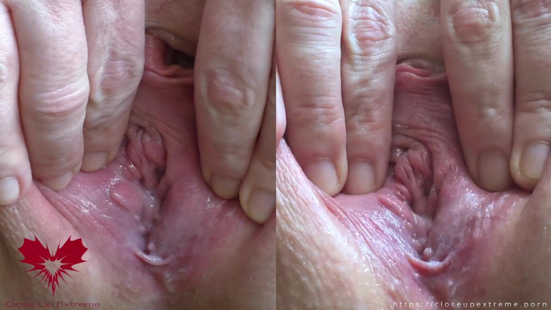 Close Up Extreme: Presentazione della figa e masturbazione con il soddisfacente. Primo piano...