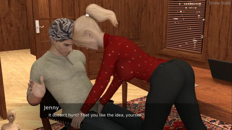 Dirty GamesXxX: Ateşli evli kadın: kocası karısının sutyen giymediğinden şikayet ediyor-s2e11