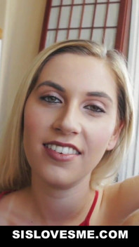 Сводная сестренка с толстой задницей Niki Snow слишком возбуждена, чтобы устоять перед сводным братцем