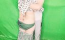 Vicky with Riya: Indian Desi Girl Belly and Body Rubbing 17