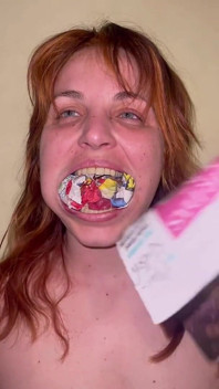 Newspaper Gag POV - Stuffing, Slapping, Taking Out