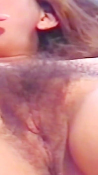 My husband records me while I smoke with my big hairy pussy