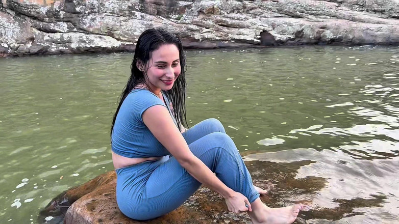 Jenifer Play: Sex in the River with My Boyfriend's Best Friend