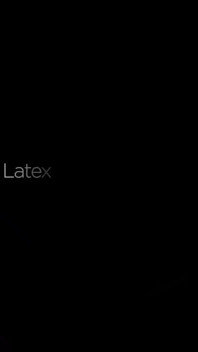 Latex Anal Creampie