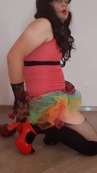 Russian Tgirl Alina Anal Destroy