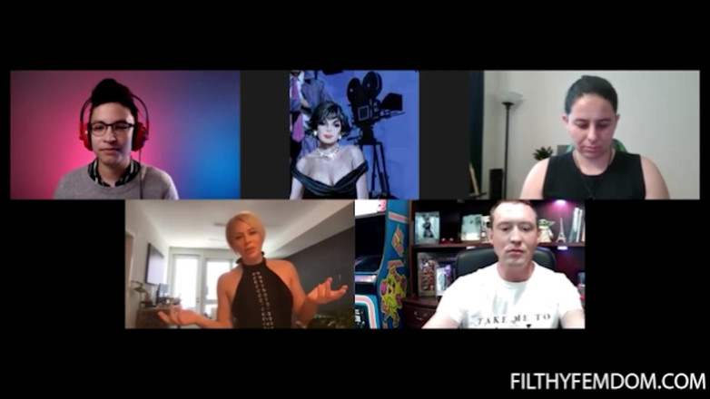 FilthyFemdom: Transmisión En Vivo Con Pierce Paris Con Helena Locke Y...