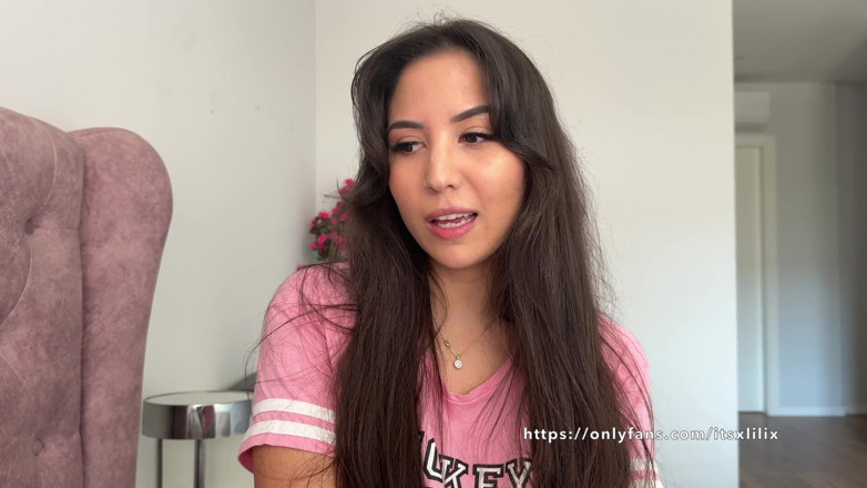 Itsxlilix: My Stepbrother Came on My Asshole and Pussy