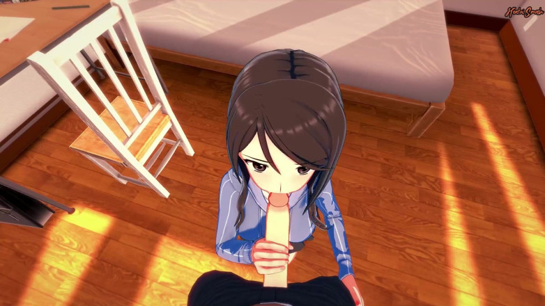 Hentai Smash: Mika gets a POV facial before getting fucked doggystyle - Girls...