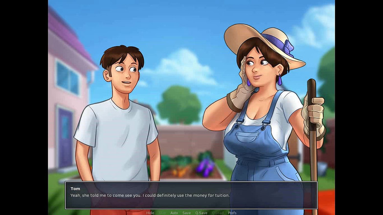 Dirty GamesXxX: Summertime Saga: 섹시한 밀프와 그녀의 정원 Ep5