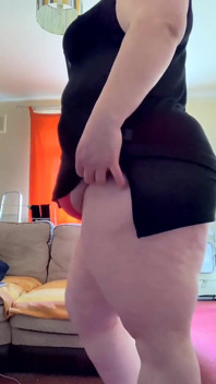Bbwbootyful sacudiendo mis grandes tetas y enorme striptease de culo