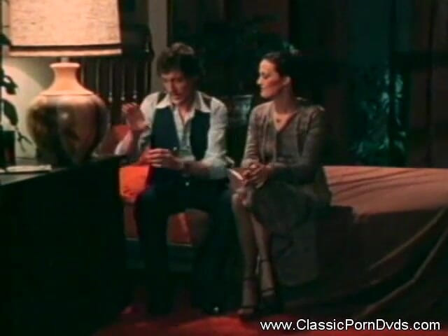 Classic Porn DVDs: Cute vintage milf having good sex at home