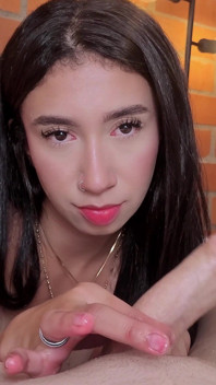 Jessica Madrid POV-avrunkning. Jerk-off andakt