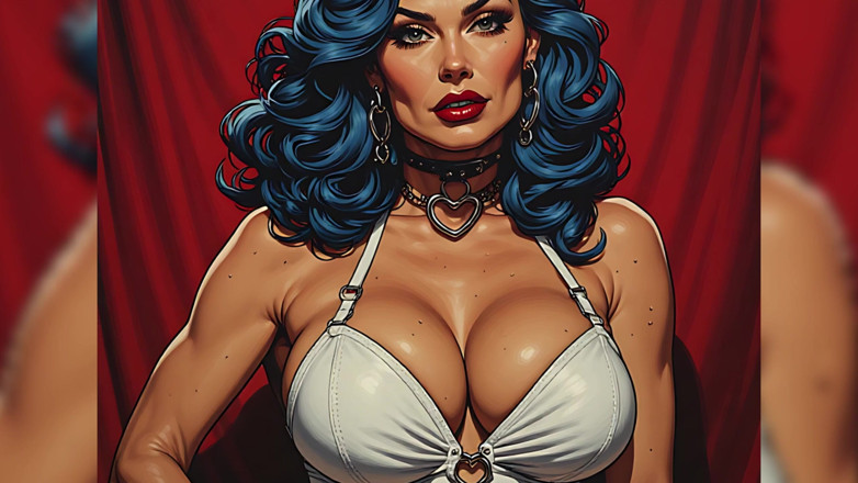 AI Porn: Pin-up Babe Art