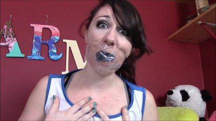 Selfgags classic: The panty stealing cheerleader