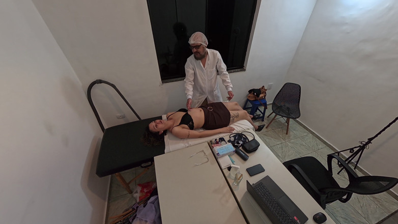 Victor SweetCoupleStories: Brazilian Doctor Performs Pre-employment Medical Exam on Foreign Woman