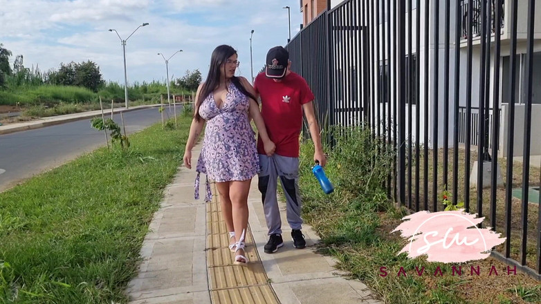 Savannah Watson: Hamile Kadın, Binasının Merdivenlerinde Komşusuyla Hızlı Seks Yapıyor - Savannah Watson