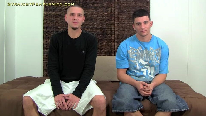 Straight Fraternity: Nito et pipe idiote pour la première fois