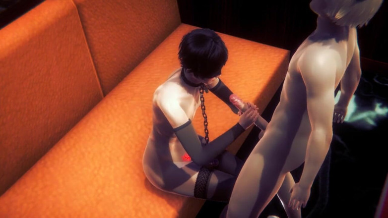 Yaoitube: Yaoi femboy - kagesato lagi asik ngocok kontol besar