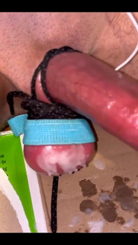 Estim Electro Cock Hot Wax Cum