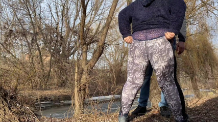 Thumbnail of Couple Pissing of Fat Stepmother and Lustful Stepson