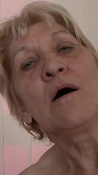 Sexy curvy granny with perfect tits and tight hairy pussy enjoys and moans getting fucked by a nice hard cock