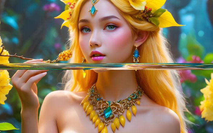 AI Girls: Grewia ile güzel elf kızları