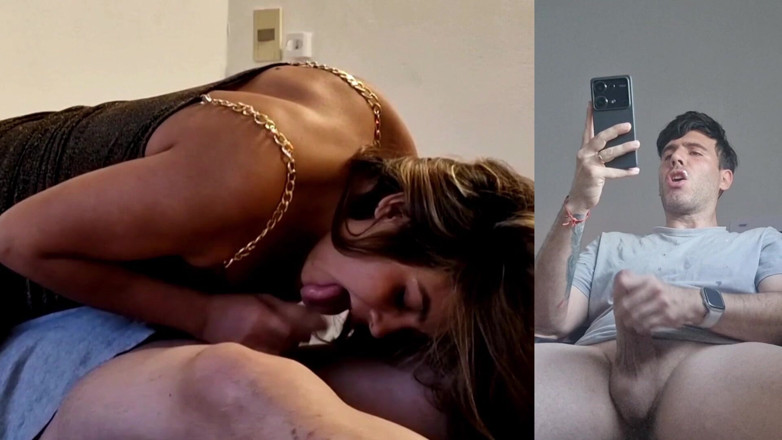 Latinascachondas: Pacarku melihat bagaimana aku mengisap penis lain