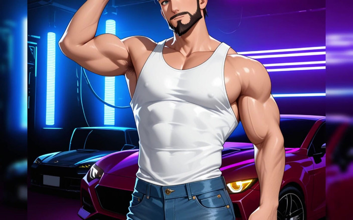 Erotic Man: ホットな筋肉の男 - Ai Porn